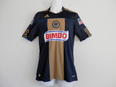 Adidas VinTage PHILADELPHIA UNION AUTHENTIC MLS USA Soccer Jersey Shirt Men sz L