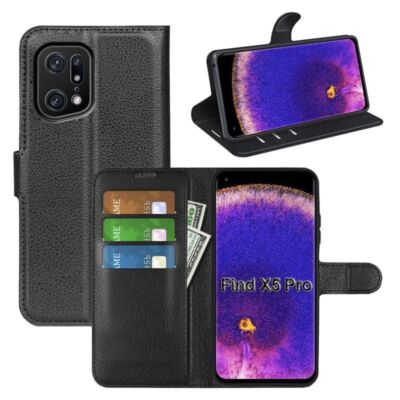 Handyhülle Oppo Find X5 Pro Handy Tasche Hülle Flip Cover Wallet Case Etui Neu