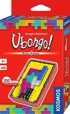 KOSMOS 695248 Ubongo! Brain Games, Knobel-Spaß für 1 Person, Gehirn-Jogging