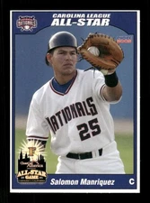 2005 choice Potomac Nationals 14 Salomon Manriquez BXCP32