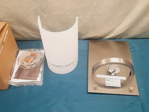 Minka Lavery 1 Light ADA Wall Sconce, Brushed Nickel 342-84 *NEW* - Picture 4 of 8