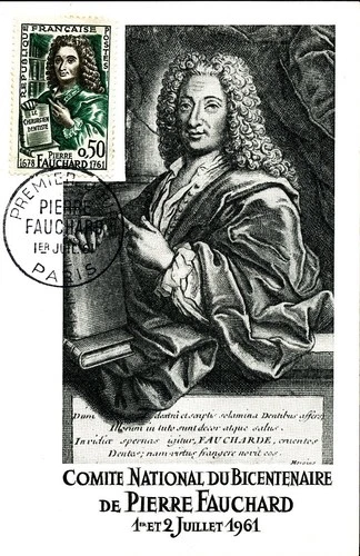 PIERRE FAUCHARD DENTIST DENTISTRY HEALTH MEDICINE 1961 FRANCE MAXIMUM CARD FDC