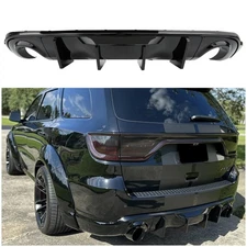 Rear Bumper Diffuser For Dodge Durango , Durango Rear Diffuser Valance Splitter