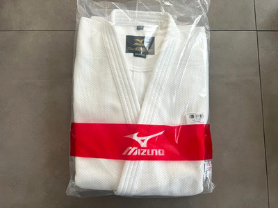 Mizuno Yusho IJF Approved Judo Gi Uniform Jacket & Pants Set White New Japan