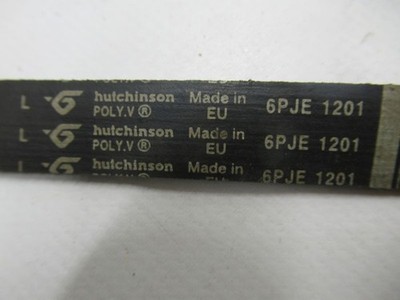 Hutchinson POLY V 6PJE 1201 MEAL Belt Hotpoint Ariston AQQ 10700