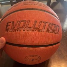 Wilson Evolution Indoor Microfiber Composite Basketball Official Size 7 Orange