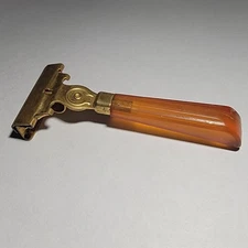 Vintage Schick Ever Sharp Injector Bakelite Single Edge Safety Razor Made in USA