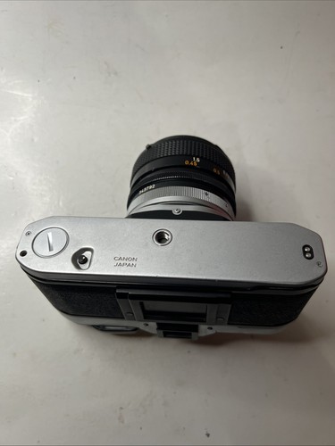 Canon AE-1 Silver 35mm Film Camera SLR FD 50mm f1.4 SSC Lens From JAPAN Tested - 第 13/17 張圖片