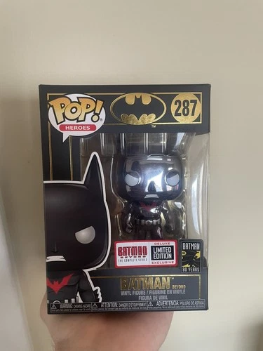 Funko Pop! Vinyl: DC Comics - Batman Beyond (Black) (Chrome) - (Exclusive) #287