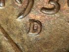 HIGH GRADE MINT ERROR 1939-D LINCOLN WHEAT CENT RPM#  TOP 100  AU+