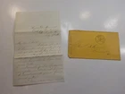 Civil War Letter 1864 Camp Burlington Vermont Colonel Cummings Bennington Cover