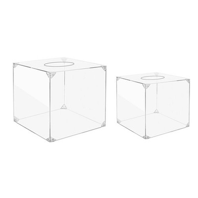 Clear Acrylic Piggy Bank Kids Change Box Multifunctional Simple Container