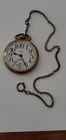 Vintage 1940's Elgin 17Jewel Pocket Watch ,10k GF, Working, Grade 387, Model 7
