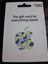 Apple Gift Card UK £100 Fast Dispatch Free UK Delivery Physical card