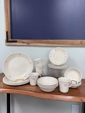 27 pc.  Corelle English Breakfast by Corning Dinnerware Set