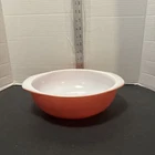 1950s Vintage Pink Flamingo PYREX 024  2Qt Round Casserole Dish Bowl