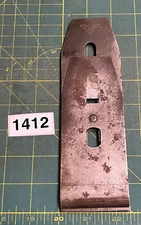 V Logo Stanley Plane Blade Iron: Stanley #6 7 606 607 (2.35 in wide) (1412