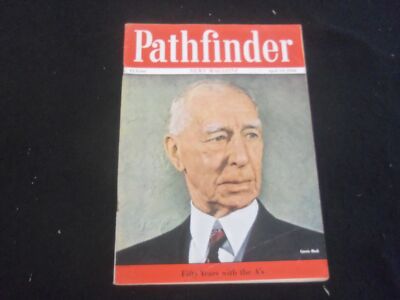 1950 APRIL 19 PATHFINDER MAGAZINE - CONNIE MACK COVER -50 YEARS WITH A'S-B 4370K