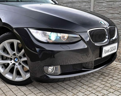 Paupières de phare pour BMW 3 E92/E93 2006-2010 Plastique ABS , NEUF - Afbeelding 3 van 7