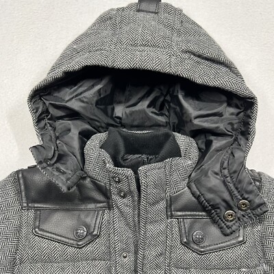 Vintage Pelle Pelle Leather Embroidered Jacket Youth Boys Kids 90s