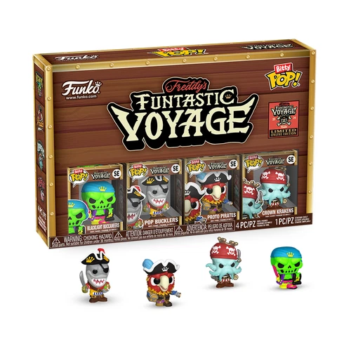 Funko Bitty Pop! Funtastic Voyage Team Mascot 4-Pack (Fundays 2024 Exclusive)