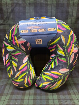 Wolf Essentials Neck Travel Pillow Fiber Filled