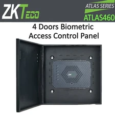 ZKTeco Atlas 460 Bundle 4 Doors Biometric Access Control Panel with Cabinet
