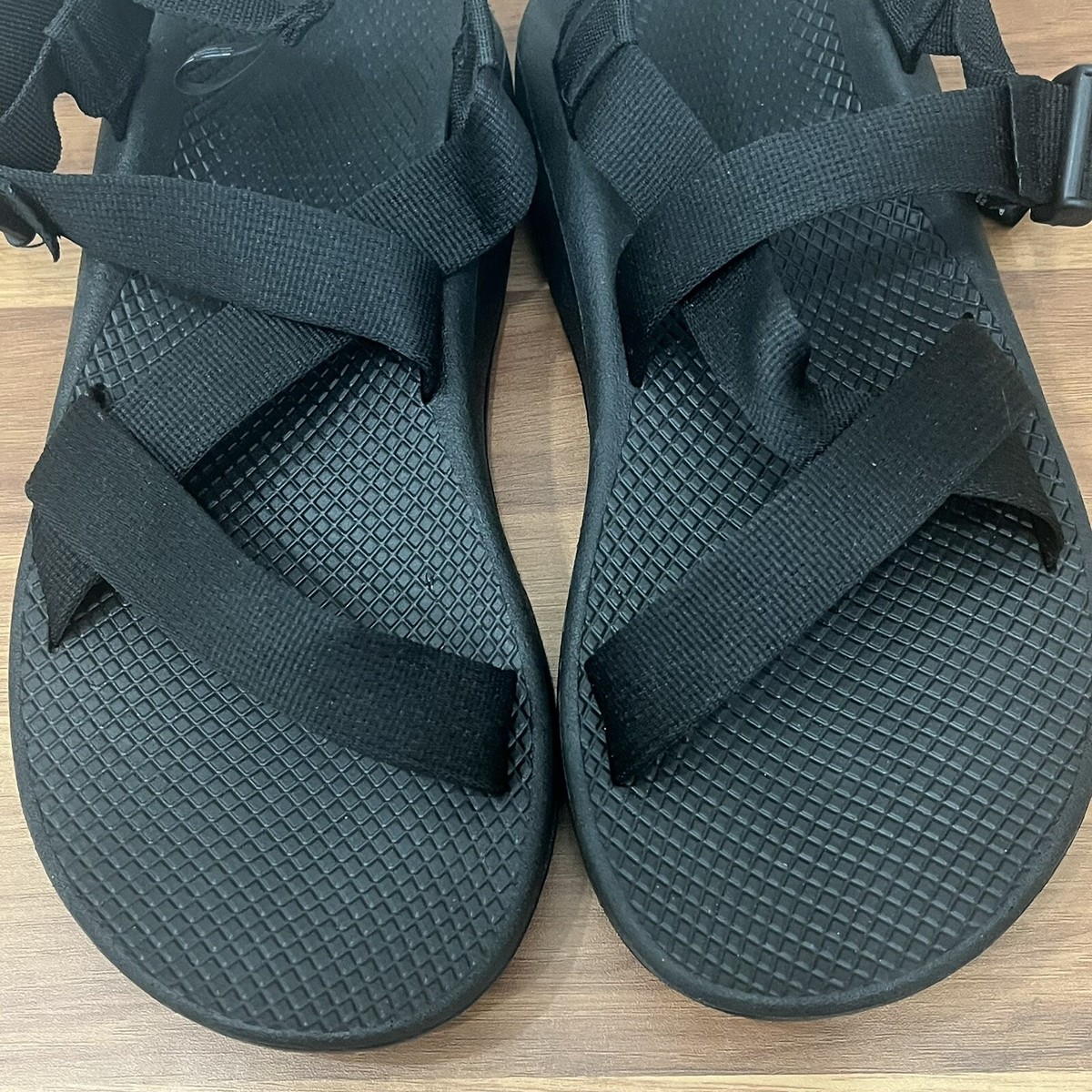 Chaco Mens Z Cloud Outdoor Sandals Solid Black US Sz 13 | eBay display picture 3