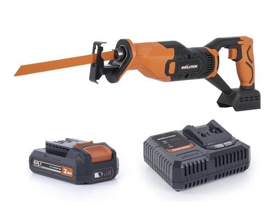 Evolution R150RCP-Li Ext Stichsäge 18V 1 X 2.0Ah LI-ION