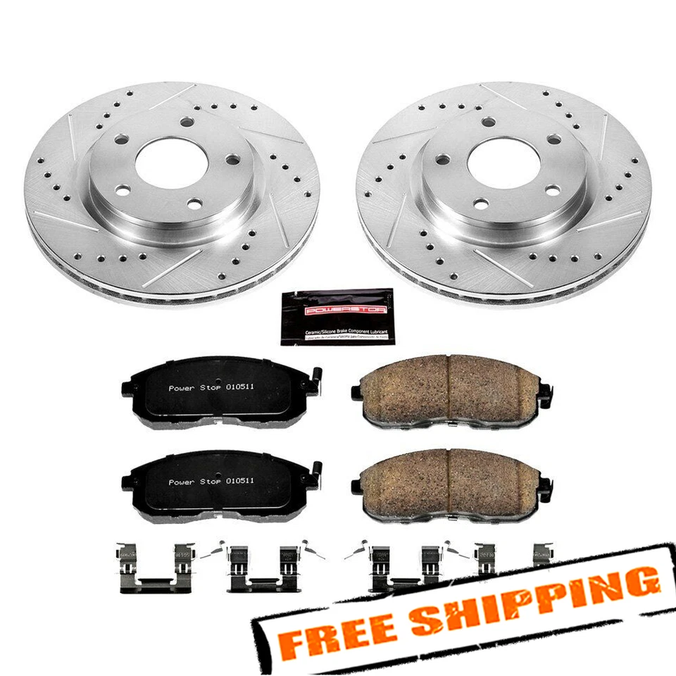 Kit de frenos deportivos Power Stop 1-Click Z23 Evolution para Nissan Sentra 13-18 Foto 3 de 3