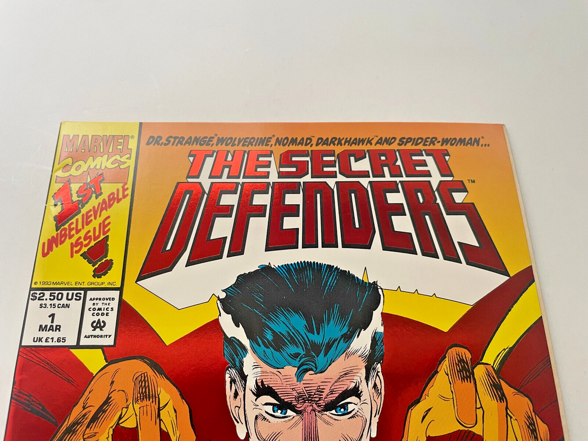 The Secret Defenders #1 Marvel Comic Dr. Strange Wolverine Spider