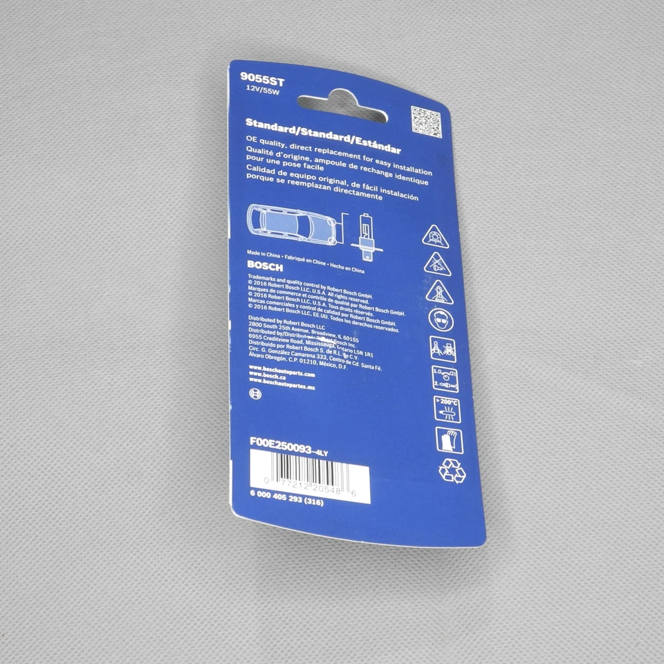 BOSCH OE 9055ST Standard Halogen Bulb For Cadillac Jeep — 第 2/3 张图片