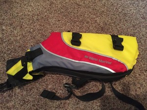 west marine dog life jacket