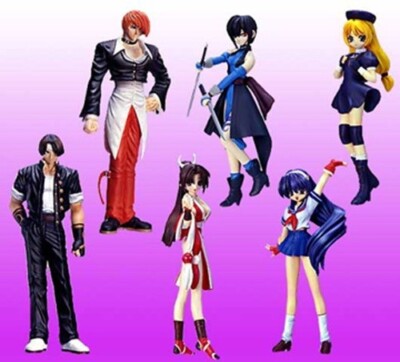 SR SNK Real Figure Collection 2 Complete All 6 types Yujin Vintage