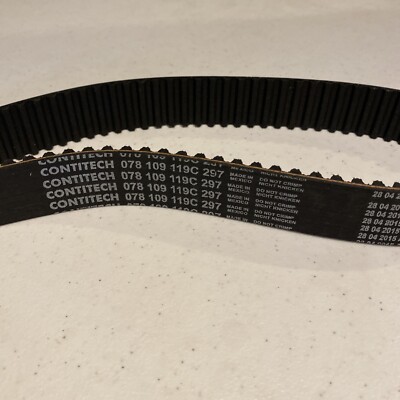 078 109 119C 297 Contitech Timing Belt Made In Mexico