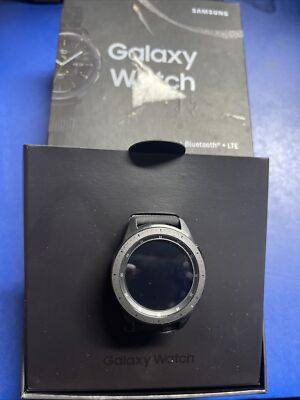 Samsung Galaxy Watch SM-R815U 42mm GPS + LTE Cellular Bluetooth - Black