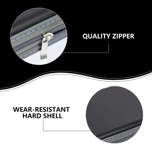 80 Capacity Large CD Bag Storage Container Wallet Disc Holder DVD Organizer - Afbeelding 3 van 12
