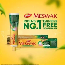 Meswak Plaque Toothpaste 100gm -Pack of 4 Ayurvedic extract of Miswak plant