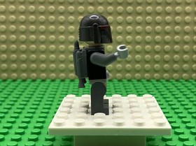 LEGO Star Wars Clone Wars Mandalorian Super Commando Minifigure (75022) sw0494