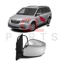 POUR DODGE GRAND CARAVAN 2011-2020 RETROVISEUR EXTERIEUR GAUCHE CHAUFFANT