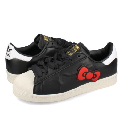 Adidas x Hello Kitty 50th Anniv Women's Superstar 82 Black IF4399 Japan New 2024
