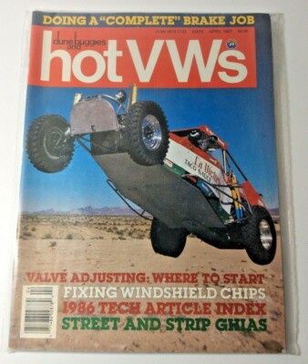 Dune Buggies and Hot VWs Magazine - April 1987 - Tech Article Index, Valve Job