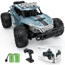 REMOTE CONTROL RC CAR 12.5 Inch/15+ MPH/1:16 Scale/USB Rechargeable Battery