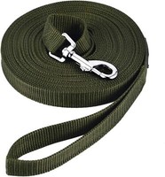 Happy Hachi Schleppleine Nylon Hundeleine D-Karabiner Robust 3M Green