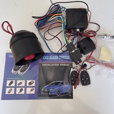 MICRO 1-Way Car Alarm Security System Keyless Entry with 2 Key Fobs