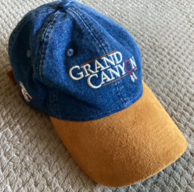 Grand Canyon Ahead Special Edition Classic Cut Denim & Suede Adjustable Hat