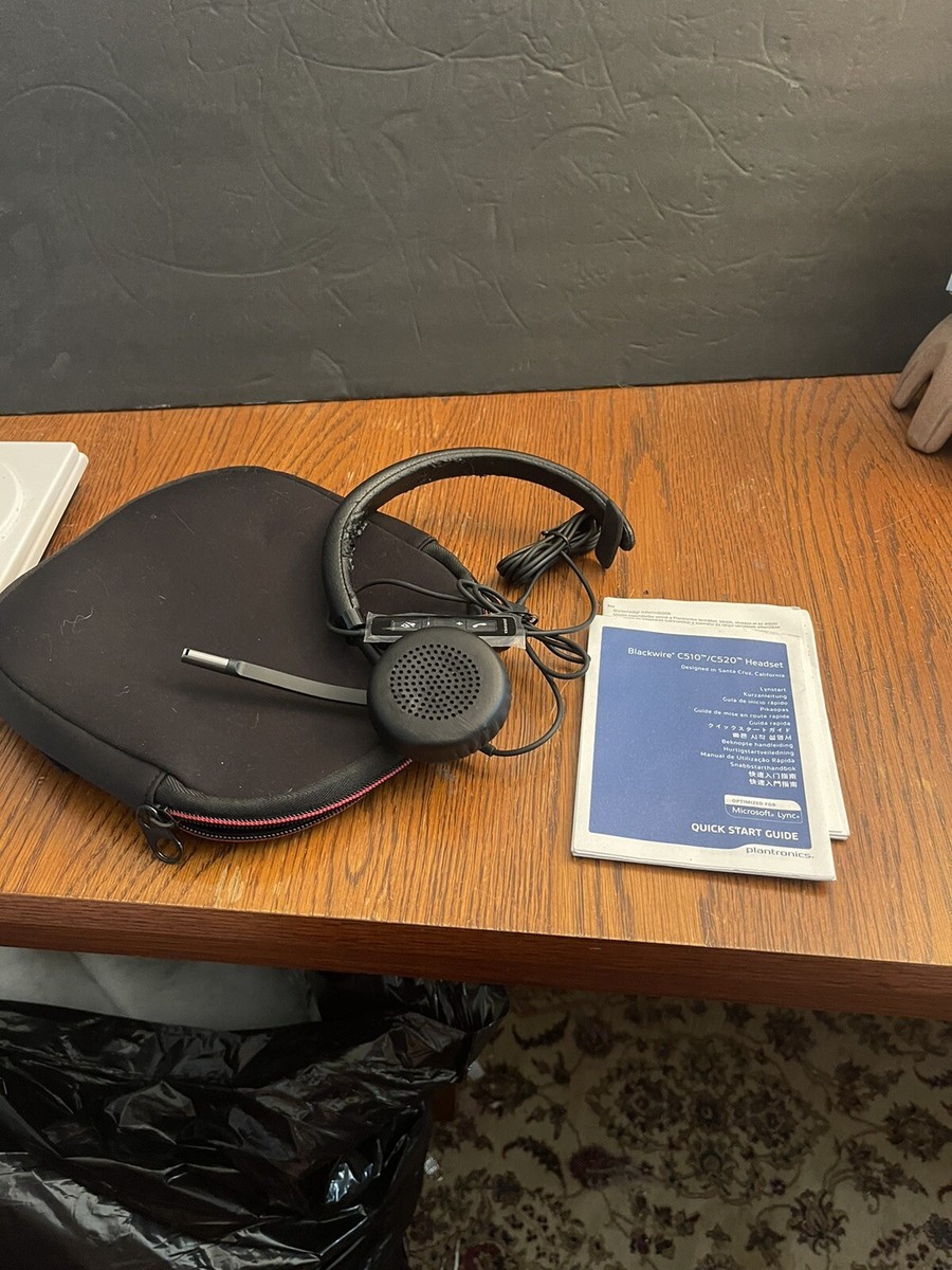 Plantronics BlackWire C510-M Monaural Noise Canceling USB Corded