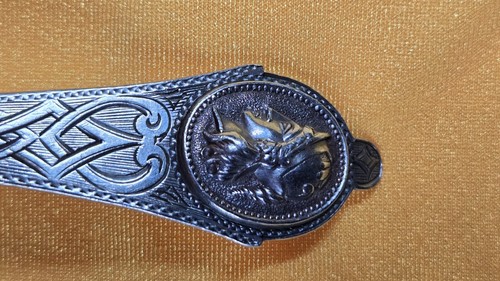 Antique Medallion Coin Silver Bouillon Ladle 30g Brite-Cut – New Harding & Co. - Picture 5 of 7