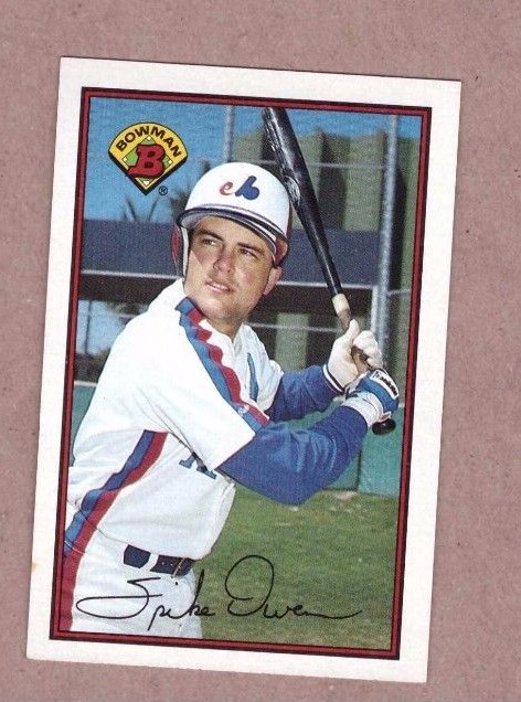 1989 Bowman Baseball Card #363 Spike Owen Montreal Expos | eBay