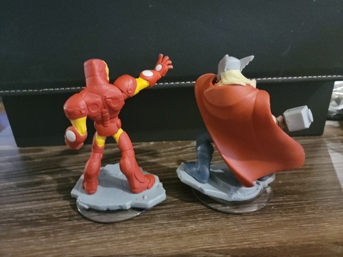 Disney Infinity 2.0 4" Thor, Iron Man Figures - Picture 2 of 4